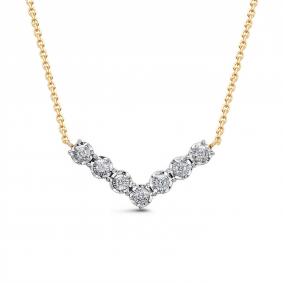 DБР072323л Колье Золото 585° (красное) DБР072323л фото