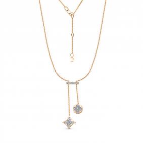 DБР072496 Колье Золото 585° (красное) DБР072496 фото