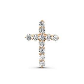 Золотая подвеска КЮЗ Del'ta DБР080587 с бриллиантом DБР080587 фото