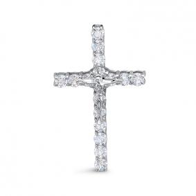 Золотая подвеска КЮЗ Del'ta DБР082309б с бриллиантом DБР082309б фото