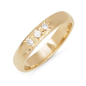 Золотое кольцо КЮЗ Del'ta DБР090001 с бриллиантом DБР090001 фото