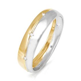 Золотое кольцо КЮЗ Del'ta DБР090015 с бриллиантом DБР090015 фото