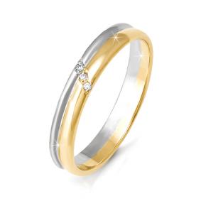 Золотое кольцо КЮЗ Del'ta DБР090019 с бриллиантом DБР090019 фото