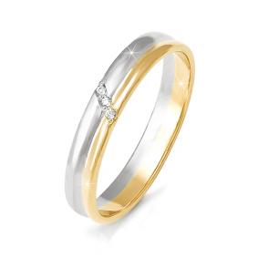 Золотое кольцо КЮЗ Del'ta DБР090026 с бриллиантом DБР090026 фото