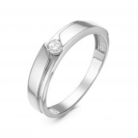 Золотое кольцо КЮЗ Del'ta DБР090106б с бриллиантом DБР090106б фото