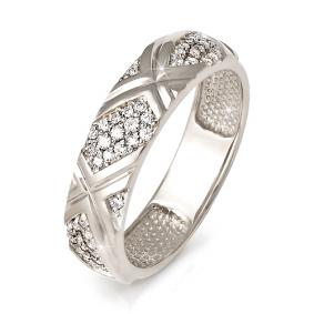 Золотое кольцо КЮЗ Del'ta DБР110016 с бриллиантом DБР110016 фото