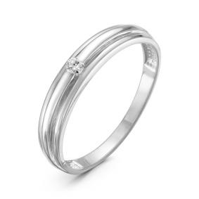 Золотое кольцо КЮЗ Del'ta DБР110912б с бриллиантом DБР110912б фото