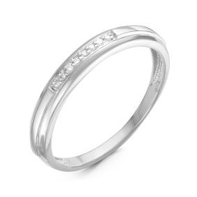 Кольцо из белого золота КЮЗ Del'ta DБР111011б с бриллиантом DБР111011б фото