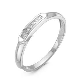 Кольцо из белого золота КЮЗ Del'ta DБР111017б с бриллиантом DБР111017б фото