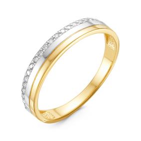 Золотое кольцо КЮЗ Del'ta DБР111035л с бриллиантом DБР111035л фото