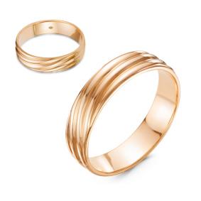 Золотое кольцо КЮЗ Del'ta DБР111040 с бриллиантом DБР111040 фото