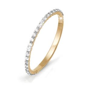 Золотое кольцо КЮЗ Del'ta DБР111261 с бриллиантом DБР111261 фото