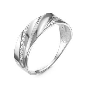 Кольцо из белого золота КЮЗ Del'ta DБР111265б с бриллиантом DБР111265б фото