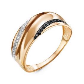 Золотое кольцо КЮЗ Del'ta DБР111267 с бриллиантом DБР111267 фото