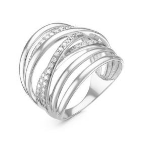 Кольцо из белого золота КЮЗ Del'ta DБР111344б с бриллиантом DБР111344б фото