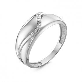 Золотое кольцо КЮЗ Del'ta DБР111348б с бриллиантом DБР111348б фото