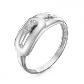 Золотое кольцо КЮЗ Del'ta DБР111353б с бриллиантом DБР111353б фото