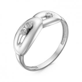 Золотое кольцо КЮЗ Del'ta DБР111354б с бриллиантом DБР111354б фото