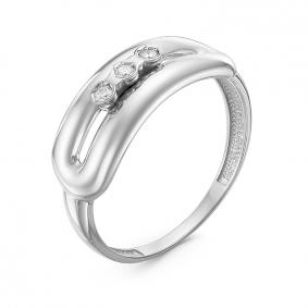 Золотое кольцо КЮЗ Del'ta DБР111356б с бриллиантом DБР111356б фото