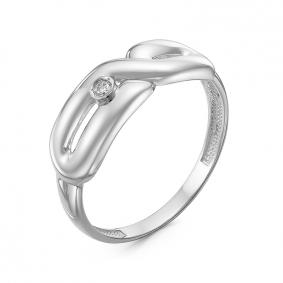 Золотое кольцо КЮЗ Del'ta DБР111357б с бриллиантом DБР111357б фото