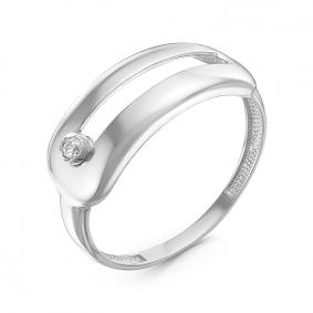 Золотое кольцо КЮЗ Del'ta DБР111368б с бриллиантом DБР111368б фото