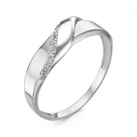 Золотое кольцо КЮЗ Del'ta DБР111402б с бриллиантом DБР111402б фото