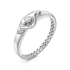 Золотое кольцо КЮЗ Del'ta DБР111562рб с бриллиантом DБР111562рб фото