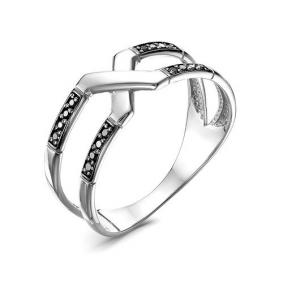 Кольцо из белого золота КЮЗ Del'ta DБР111703б с бриллиантом DБР111703б фото