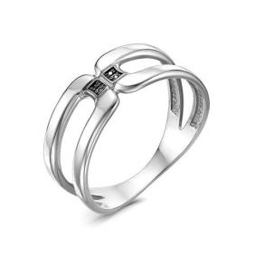 Кольцо из белого золота КЮЗ Del'ta DБР111713б с бриллиантом DБР111713б фото