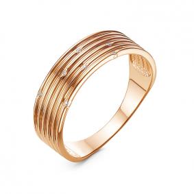 Золотое кольцо КЮЗ Del'ta DБР111990 с бриллиантом DБР111990 фото