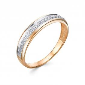 Золотое кольцо КЮЗ Del'ta DБР112056 с бриллиантом DБР112056 фото