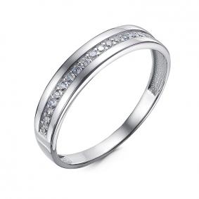 Кольцо из белого золота КЮЗ Del'ta DБР112065б с бриллиантом DБР112065б фото