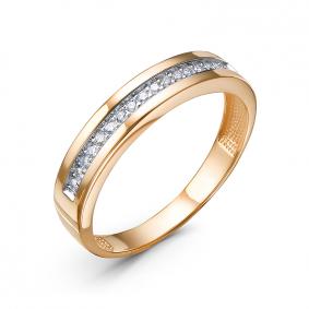 Золотое кольцо КЮЗ Del'ta DБР112151 с бриллиантом DБР112151 фото