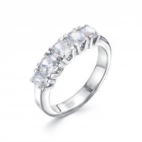 Кольцо из белого золота КЮЗ Del'ta DБР112298б с бриллиантом DБР112298б фото