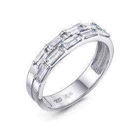 Кольцо из белого золота КЮЗ Del'ta DБР112617б с бриллиантом DБР112617б фото