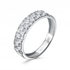 Кольцо из белого золота КЮЗ Del'ta DБР112644б с бриллиантом DБР112644б фото