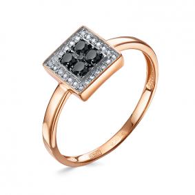 Золотое кольцо КЮЗ Del'ta DБР112902 с бриллиантом DБР112902 фото