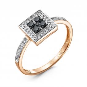 Золотое кольцо КЮЗ Del'ta DБР112904 с бриллиантом DБР112904 фото