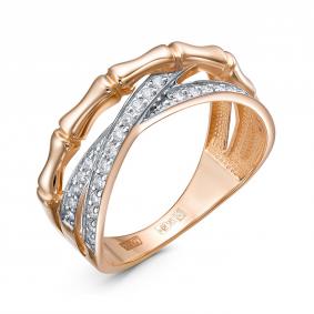 Золотое кольцо КЮЗ Del'ta DБР112937 с бриллиантом DБР112937 фото