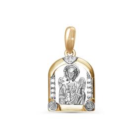 Золотая подвеска КЮЗ Del'ta DБР130026 с бриллиантом DБР130026 фото