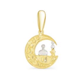 Золотая подвеска КЮЗ Del'ta DБР130222л с бриллиантом DБР130222л фото