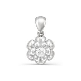 Золотая подвеска КЮЗ Del'ta DБР130403 с бриллиантом DБР130403 фото