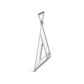 Золотая подвеска КЮЗ Del'ta DБР130745б с бриллиантом DБР130745б фото