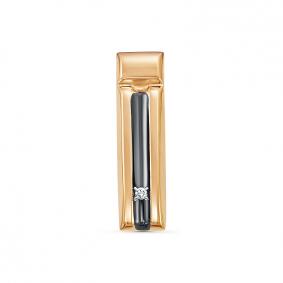 Золотая подвеска КЮЗ Del'ta DБР130848 с бриллиантом DБР130848 фото