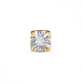 Подвеска из лимонного золота КЮЗ Del'ta DБР132758л с бриллиантом DБР132758л фото