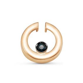 Золотая подвеска КЮЗ Del'ta с гитротермальным сапфиром DБР230076гт DБР230076гт фото