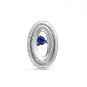 Золотая подвеска КЮЗ Del'ta DБР230888б с сапфиром DБР230888б фото