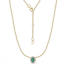 DБР372538л Колье Золото 585° (красное) DБР372538л фото