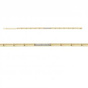 Золотой браслет КЮЗ Del'ta DБР770986л с бриллиантом DБР770986л фото