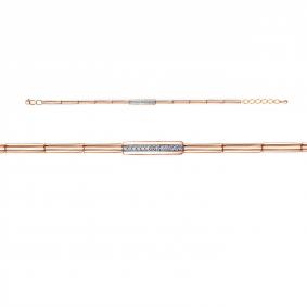 Золотой браслет КЮЗ Del'ta DБР772065 с бриллиантом DБР772065 фото